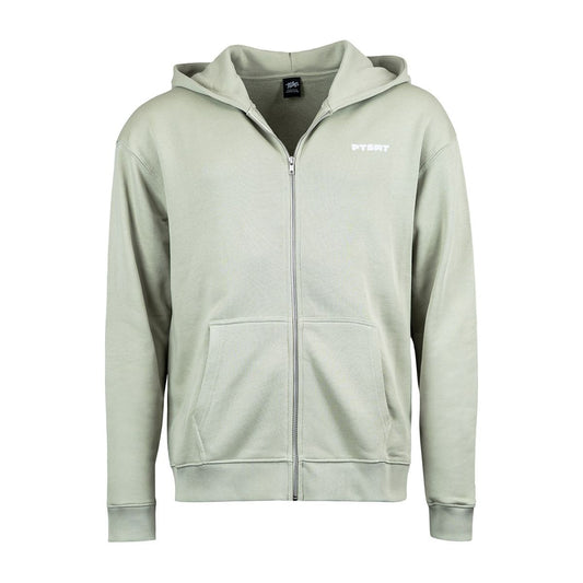 Basic Green - Zip-Hoodie