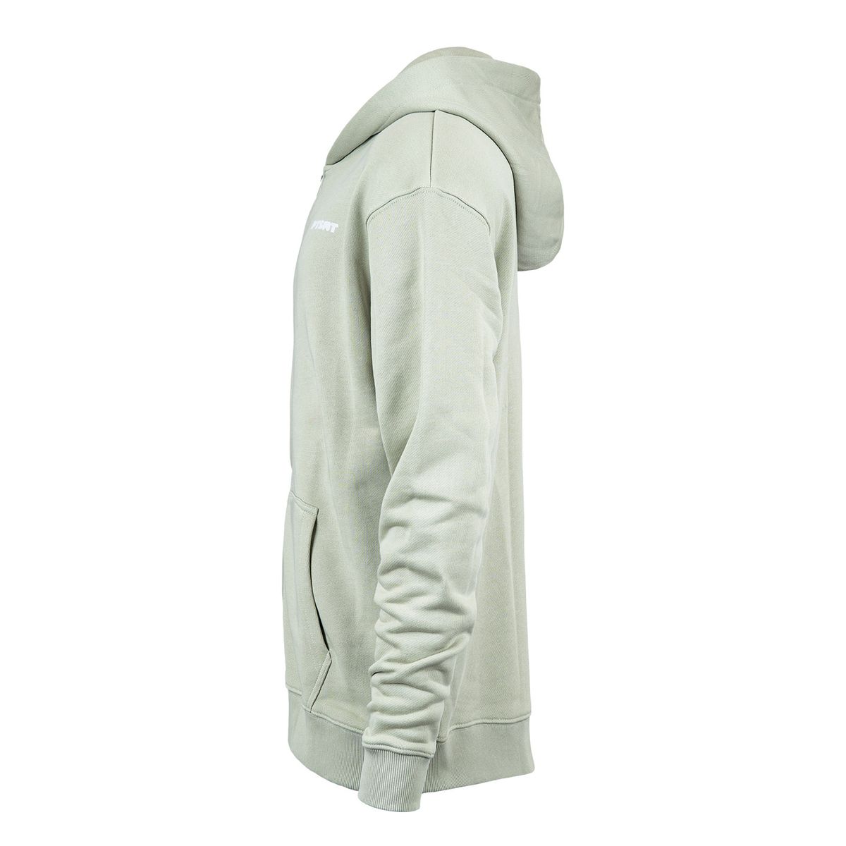 Basic Green - Zip-Hoodie