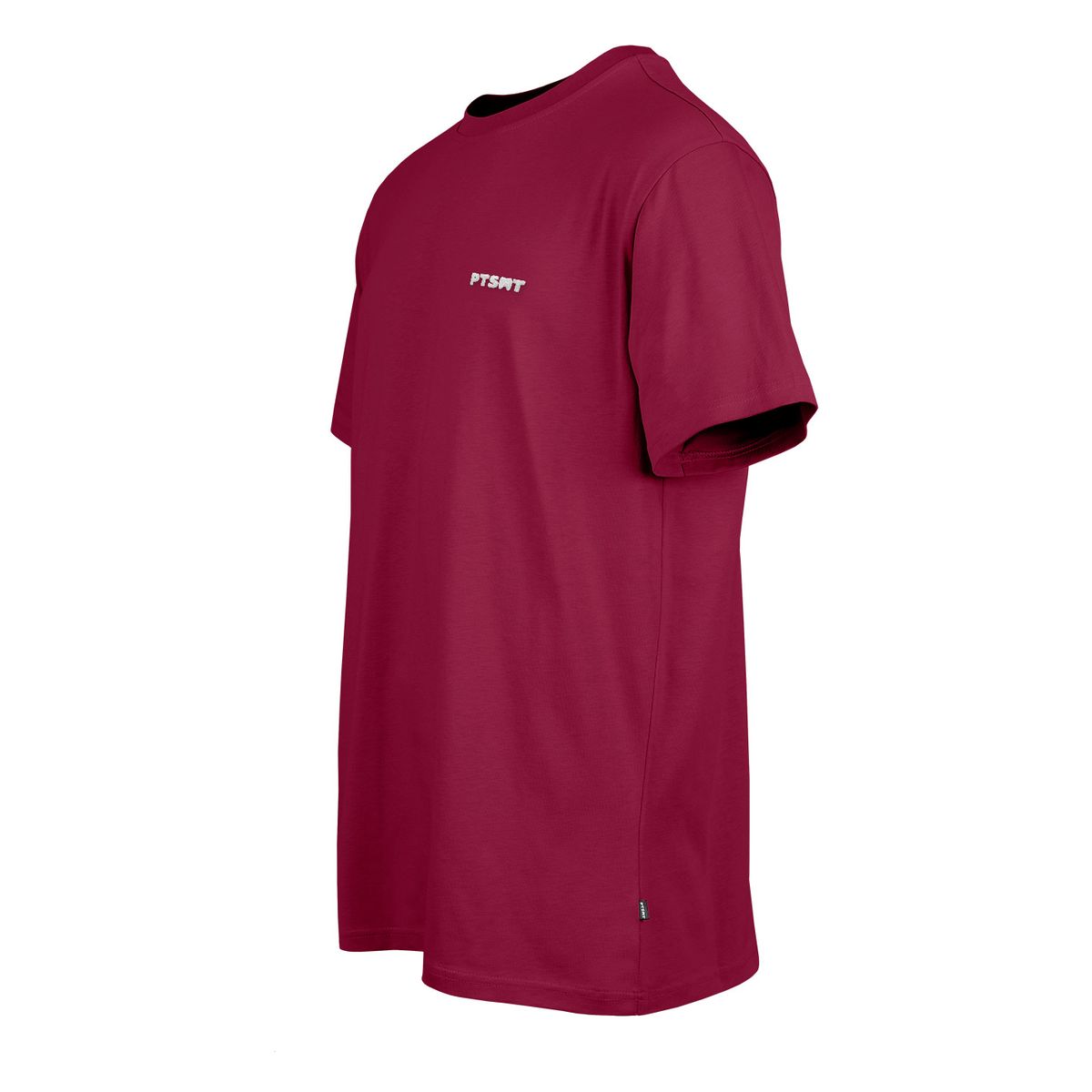 Basic Bordeauxrot - T-Shirt