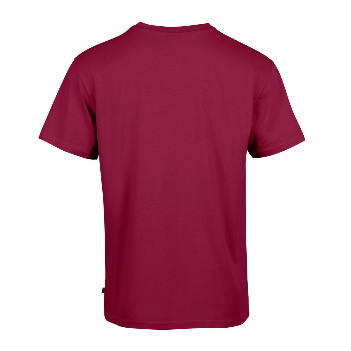 Basic Bordeauxrot - T-Shirt