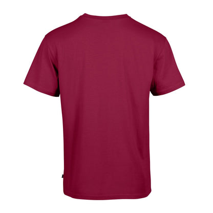 Basic Bordeauxrot - T-Shirt