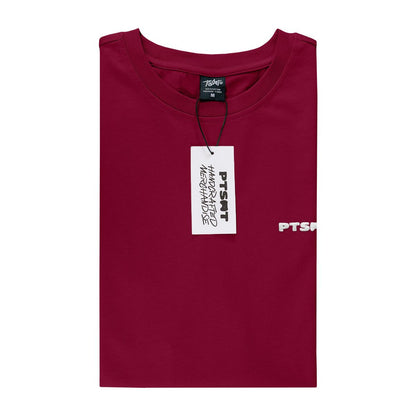 Basic Bordeauxrot - T-Shirt