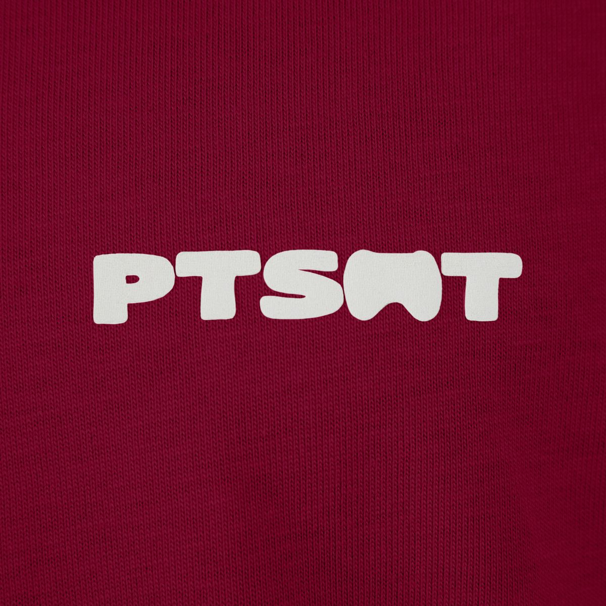 Basic Bordeauxrot - T-Shirt