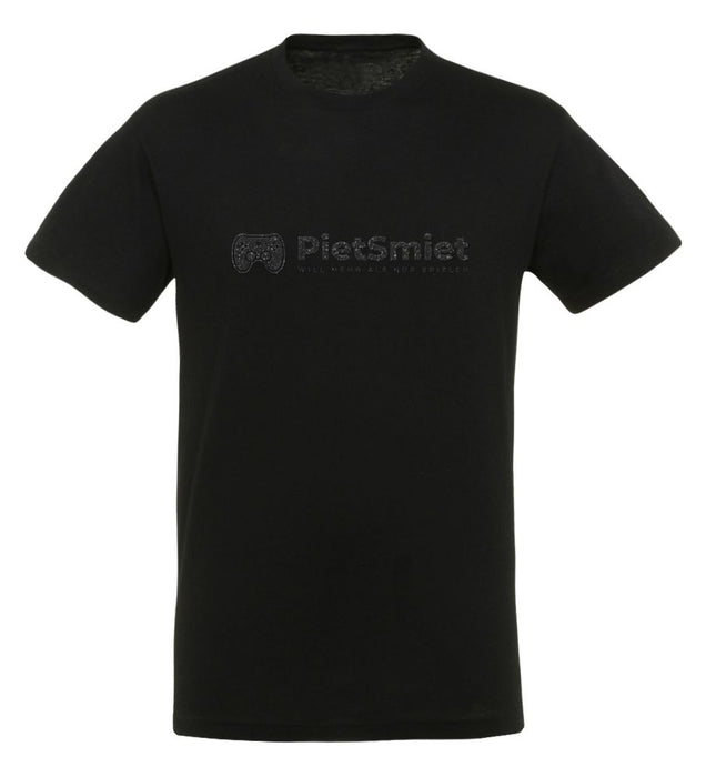 PietSmiet - Black on Black Glitter - T-Shirt